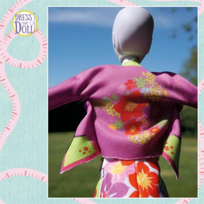 játékbaba ruha szabásminta kreatív ötlet születésnapra, ajándékba, gyerekeknek játék kislányoknak ajándék
